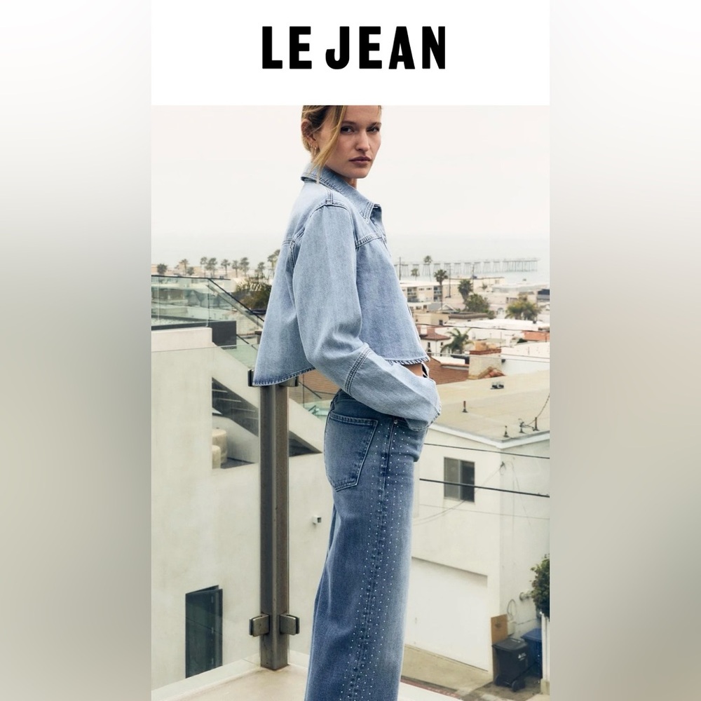 Le Jean Column Jean With Diamonds